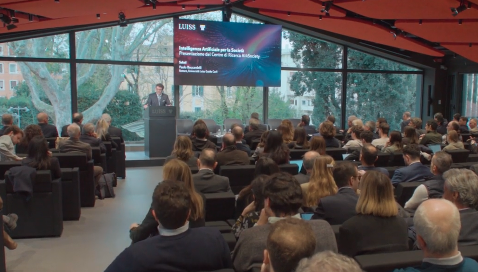 Boccardelli all'evento di kickoff